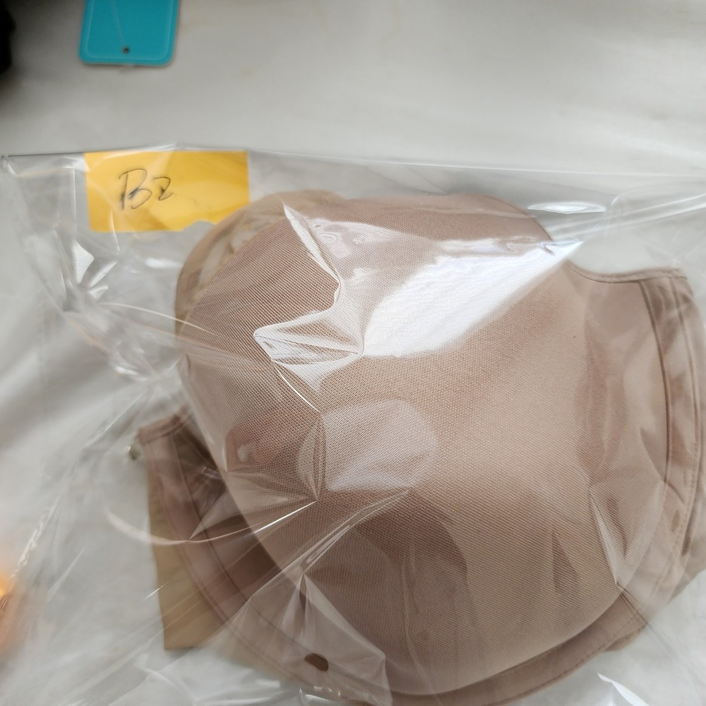 ⭐️ Bali 3439 Passion for Comfort Underwire Bra 42C Nude Beige Tan Basics - Picture 7 of 7